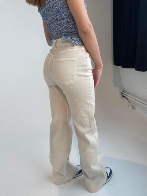 Mirabelle cowboy bukser - off white