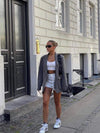 Premium - oversized blazer grå
