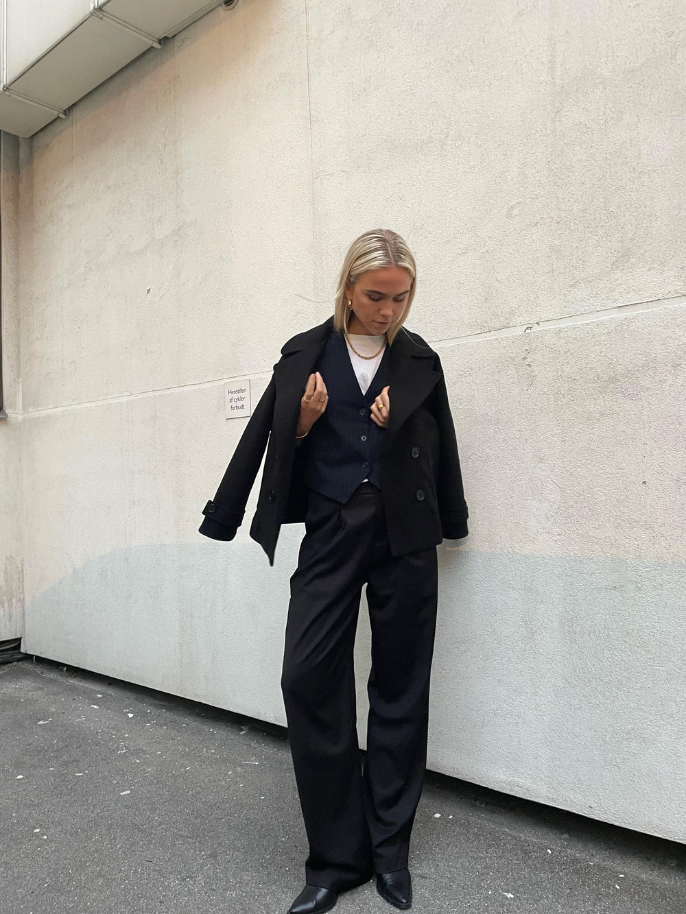 Ginalli jakke - sort