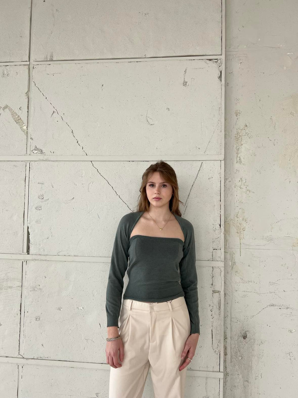 Fanny bolero -  kaki