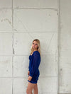 Joanna kjole - blue