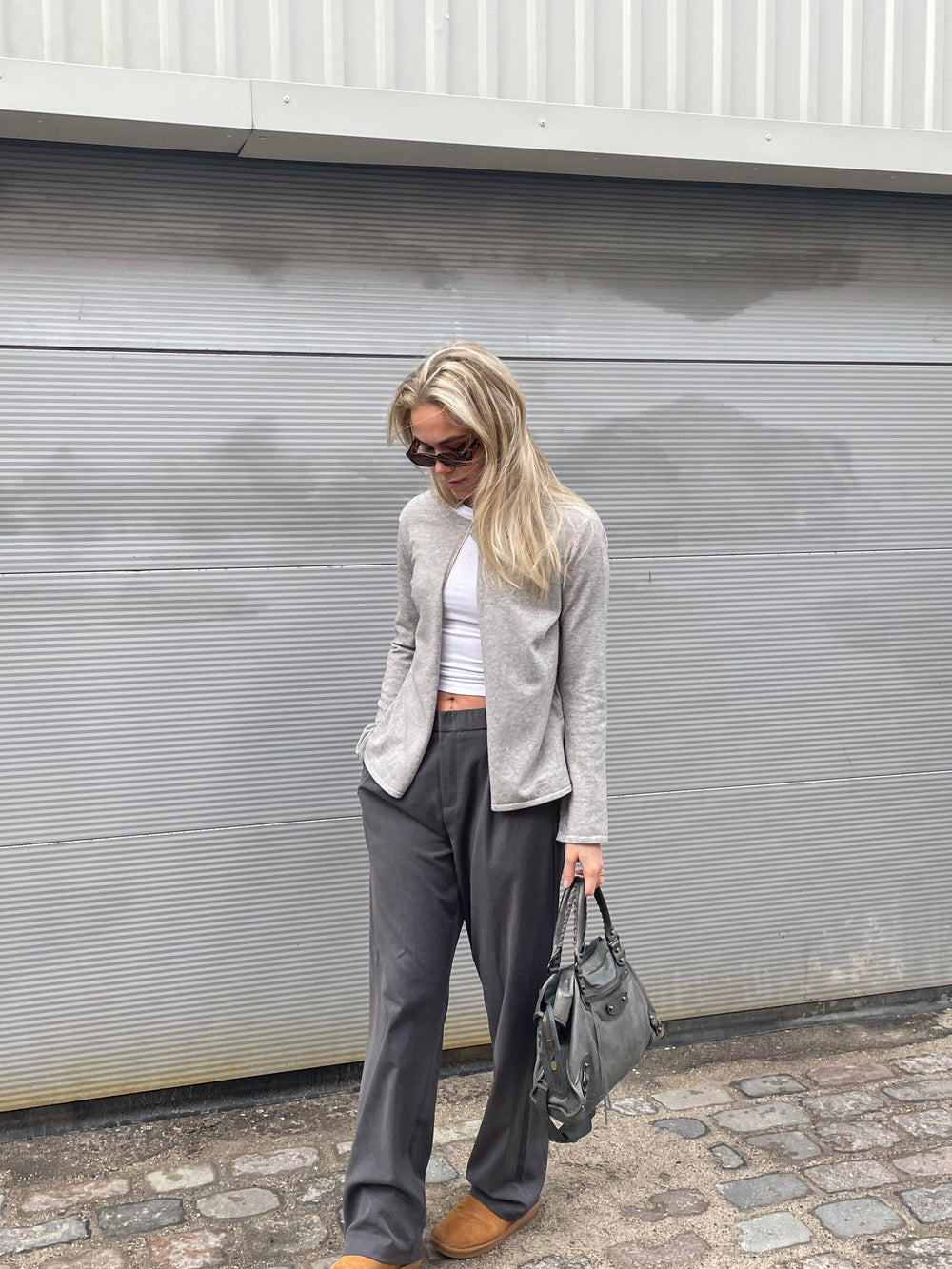 Xenia cardigan - Grå