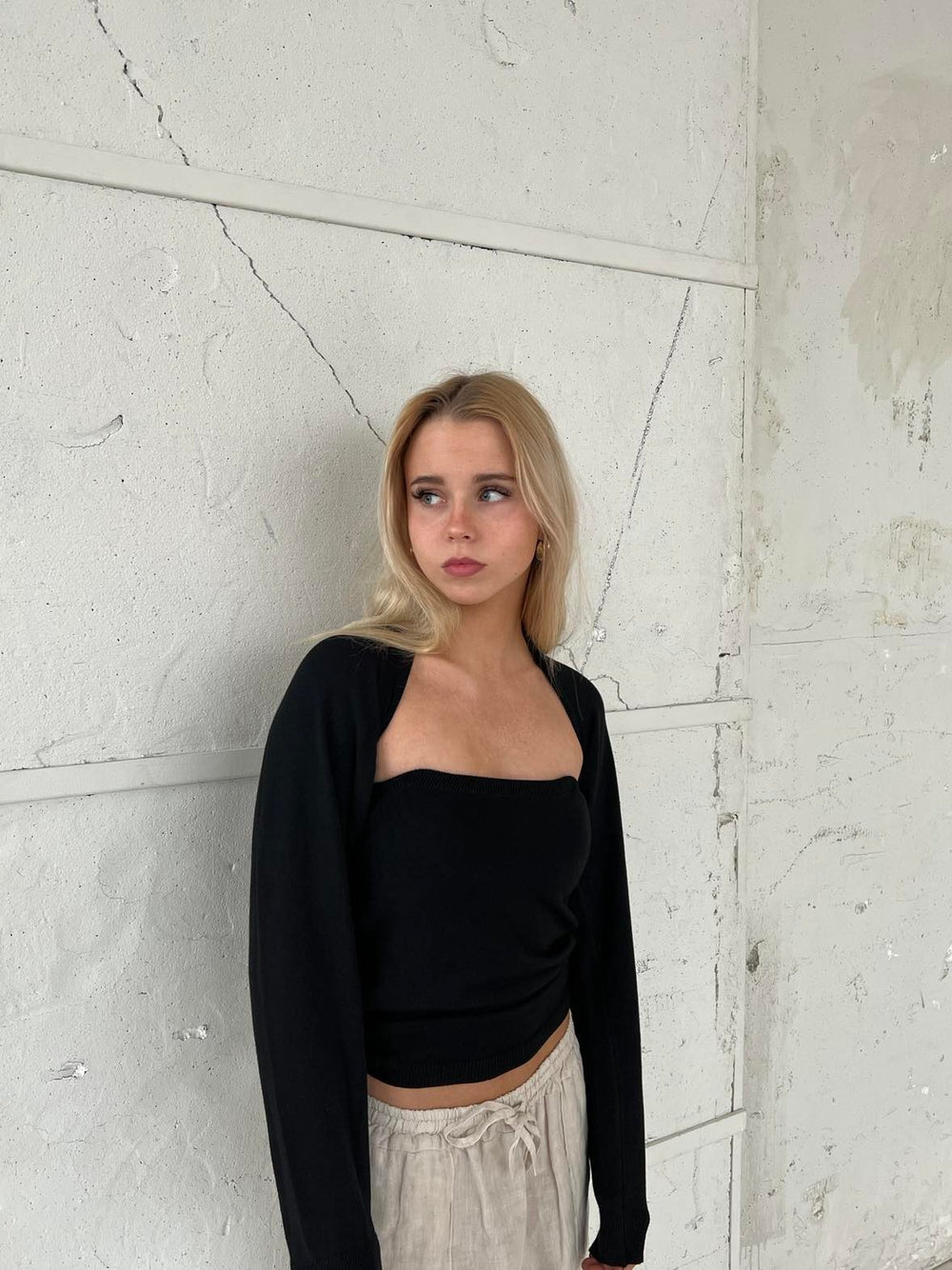 Fanny bolero - sort