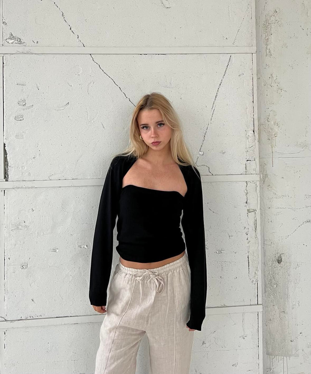 Fanny bolero - sort