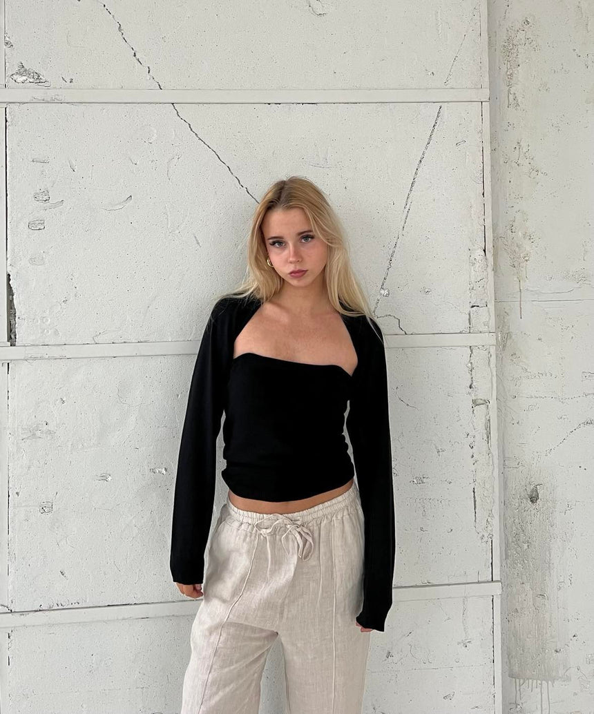 Fanny bolero - sort