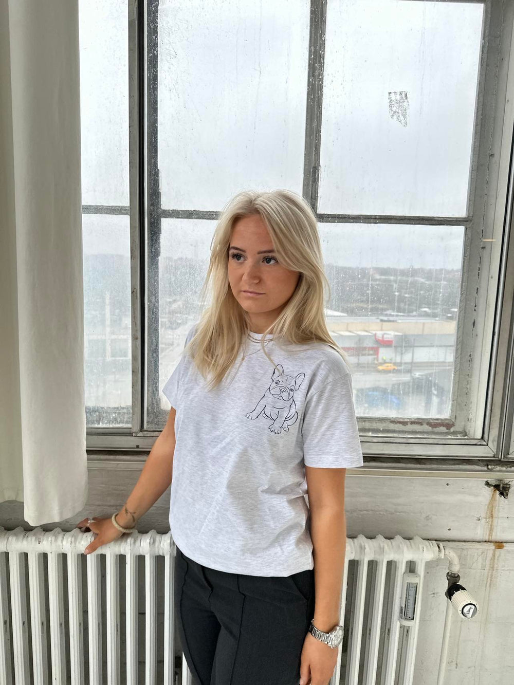 Fransk bulldog t-shirt