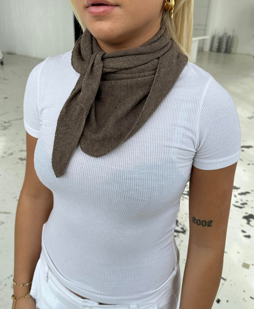 Mini scarf - Brun