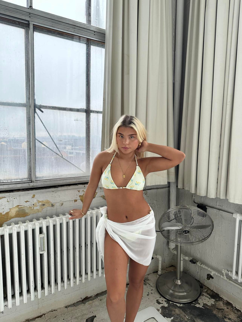 Miloua sarong - hvid