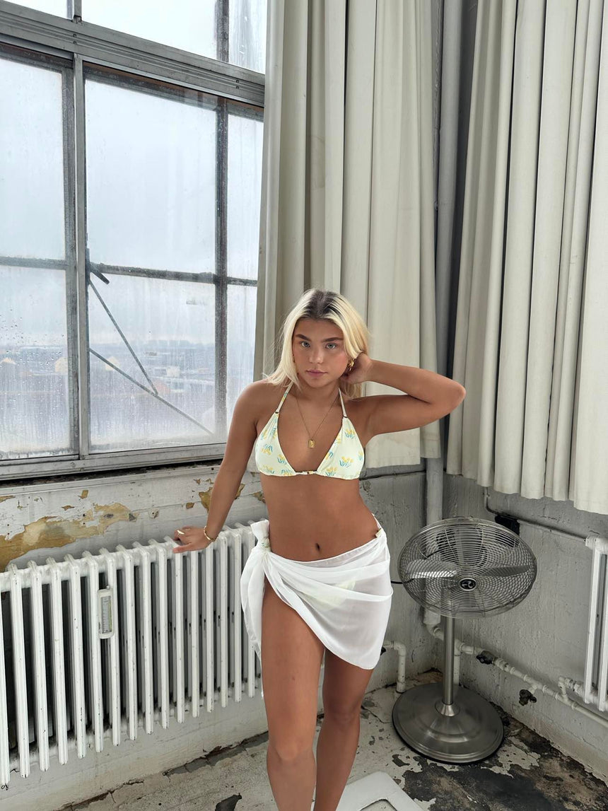 Miloua sarong - hvid