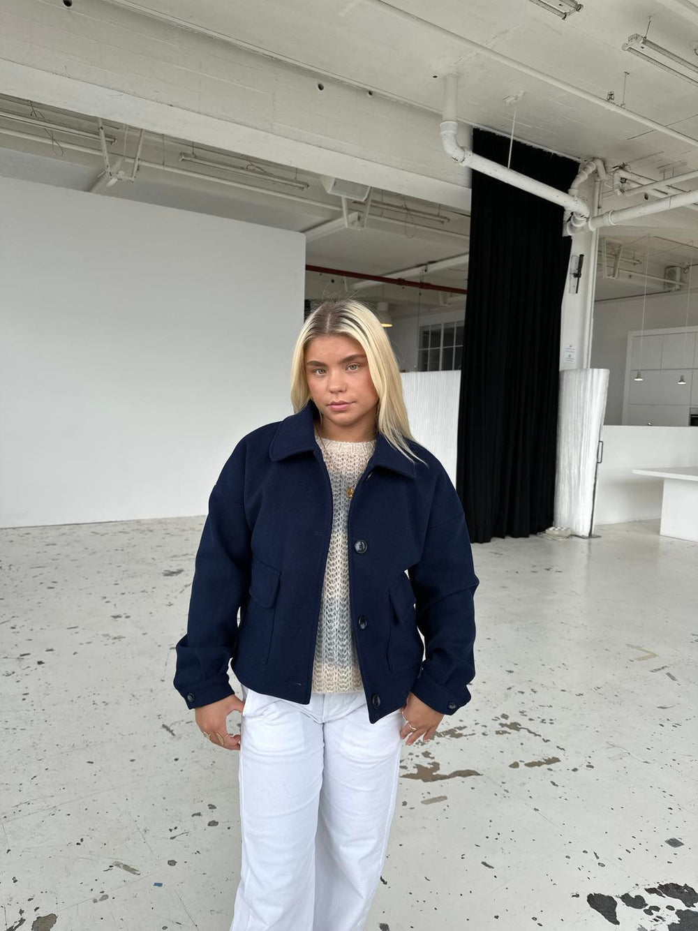 Veneda jakke - Navy