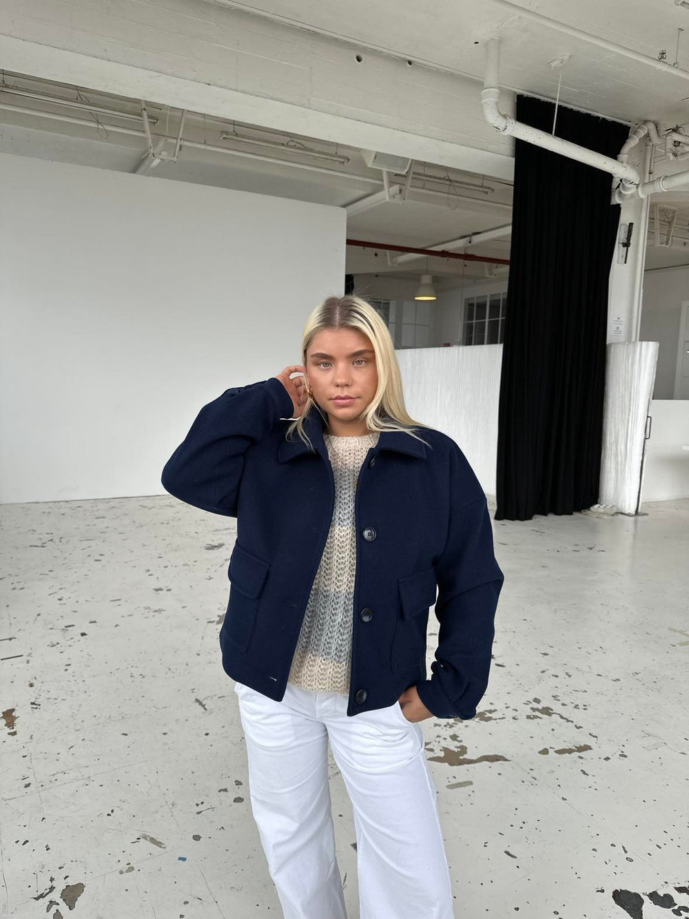 Veneda jakke - Navy