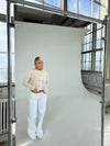 Cilla strikket cardigan - Beige