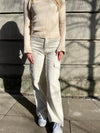 Lina cargo bukser - off white