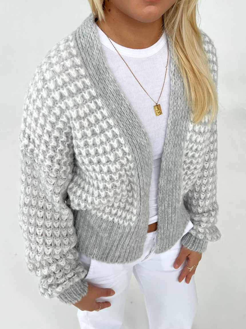 Silja cardigan grå