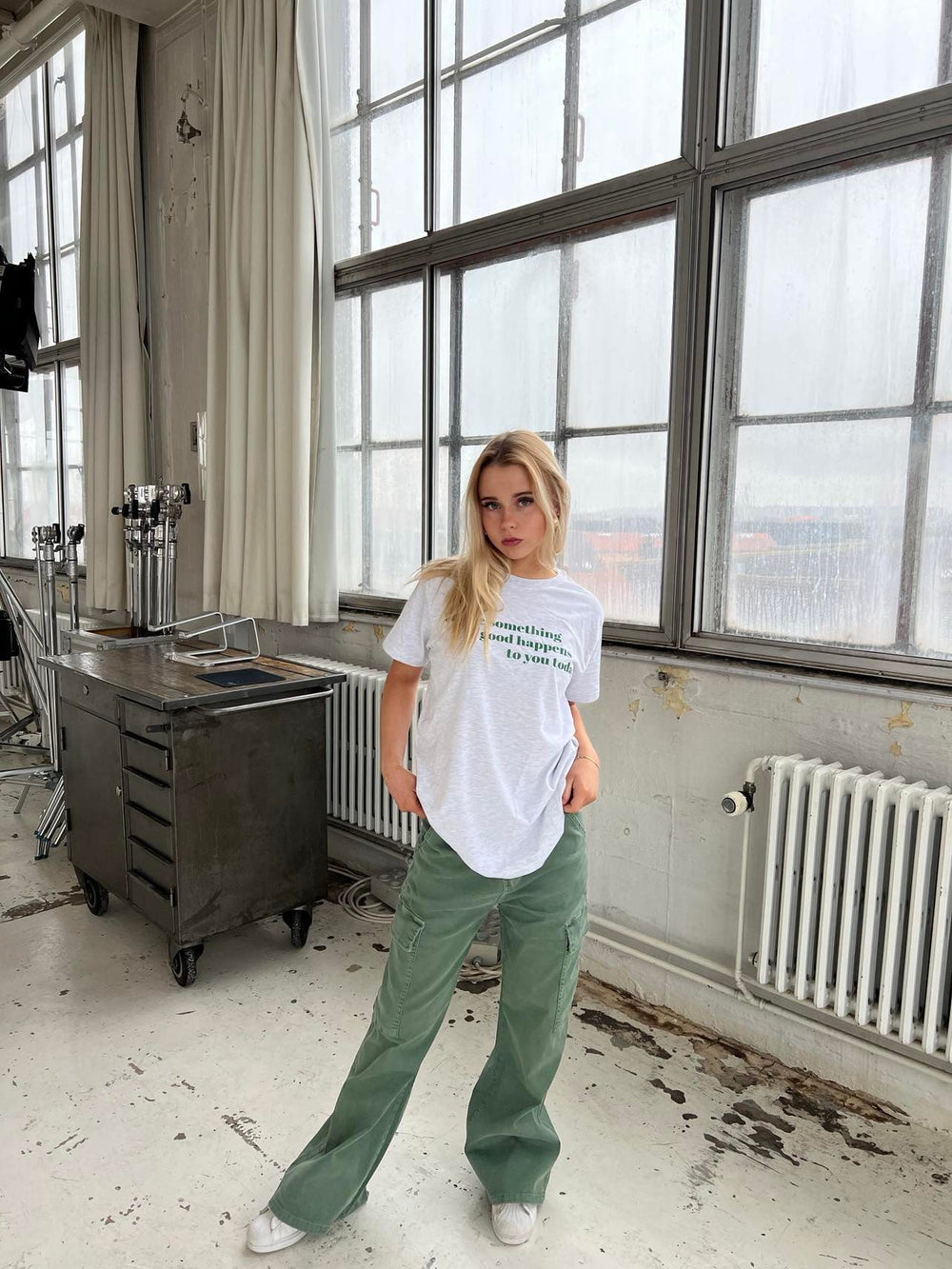 Clara cargo bukser - grøn