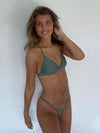 Saint Lucia bikini - kaki grøn