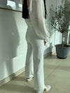 Classic wide bukser off white uden lommer