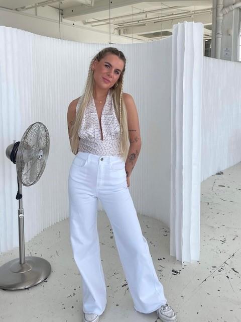 Anne-Sofie Krab - Jeans hvid