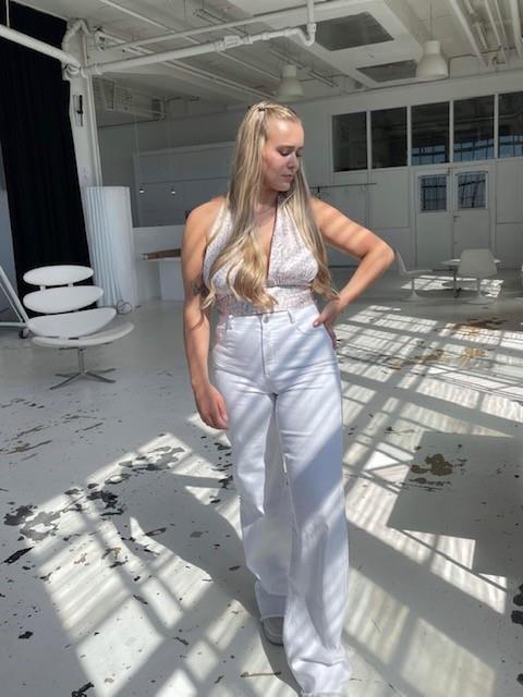 Anne-Sofie Krab - Jeans hvid