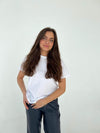 College t-shirt oversized white sportsclub
