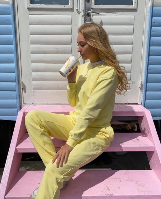 Kylie sweatshirt gul