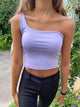 Chika top lilla