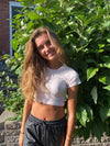 Coreen crop top lyserød
