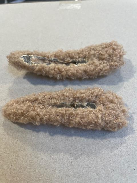 Camrose hårclips beige