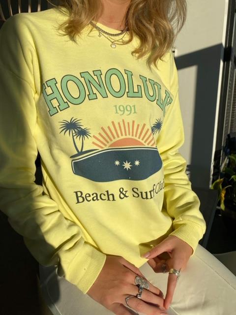 College sweatshirt Honolulu