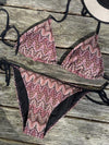 Sunny bikini - Pink beach