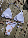 Fay bikini hvid/brun