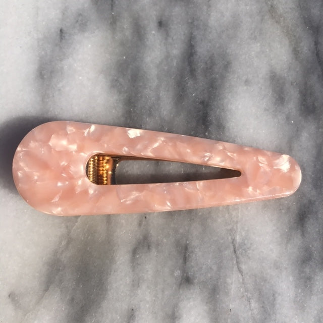 Kala hårclips rosa