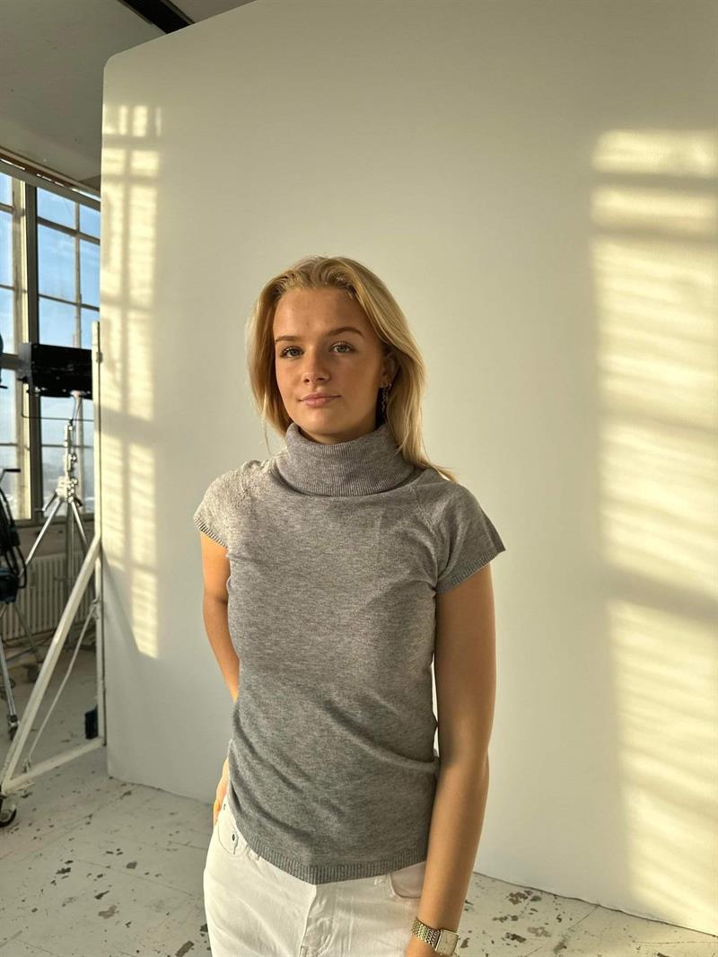 Hailey bluse - Grå