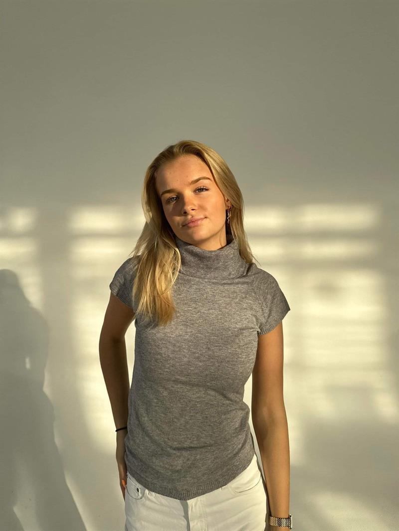 Hailey bluse - Grå