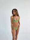 San diego bikini neon gul