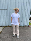 College t-shirt oversized white sportsclub