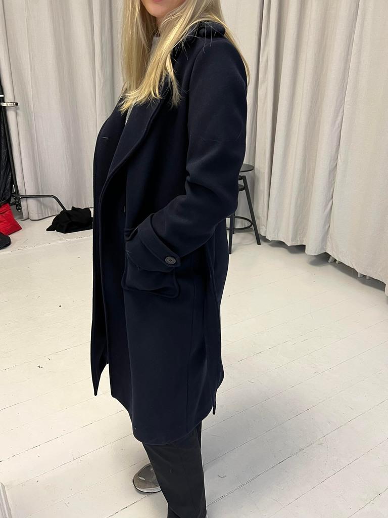 Ginalli frakke lang - navy