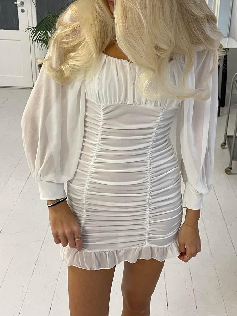 Joanna kjole - hvid