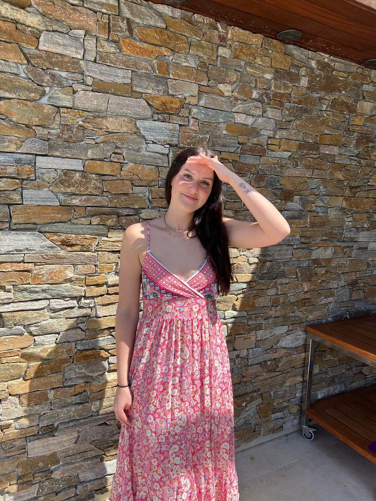 Anastasia kjole - pink