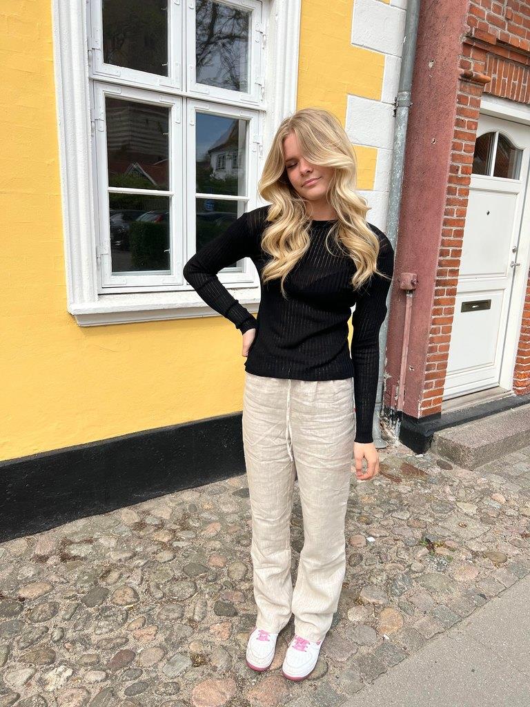 Mikia bluse - sort