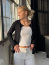 Xenia cardigan - Sort