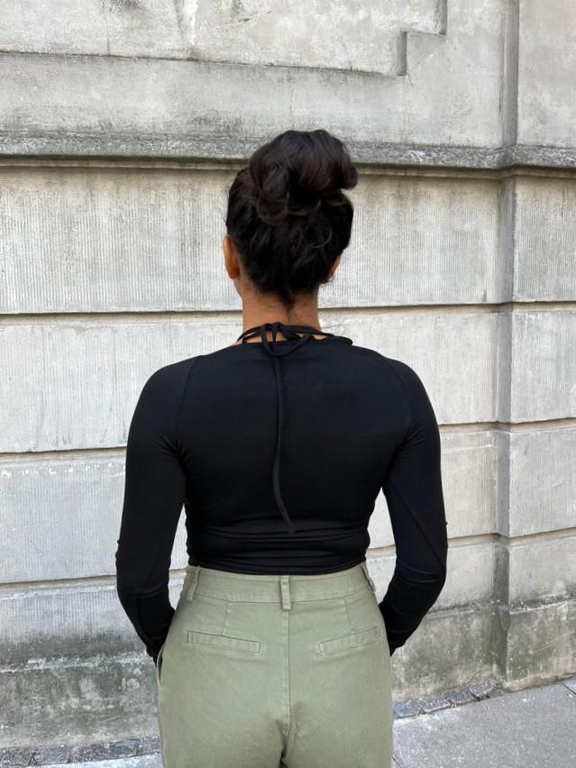 Mariana bluse - sort
