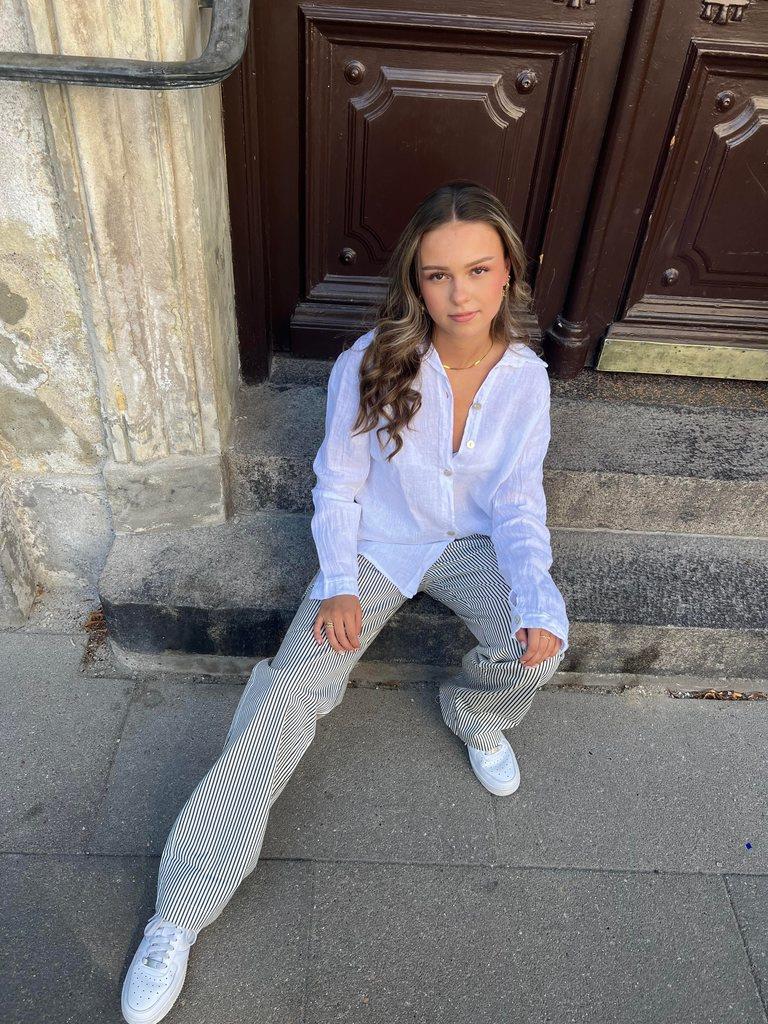 Lovisa hør skjorte hvid