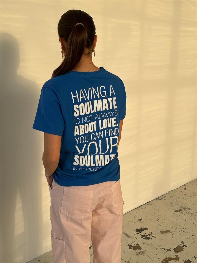 Mathilde & Anna - t-shirt blå