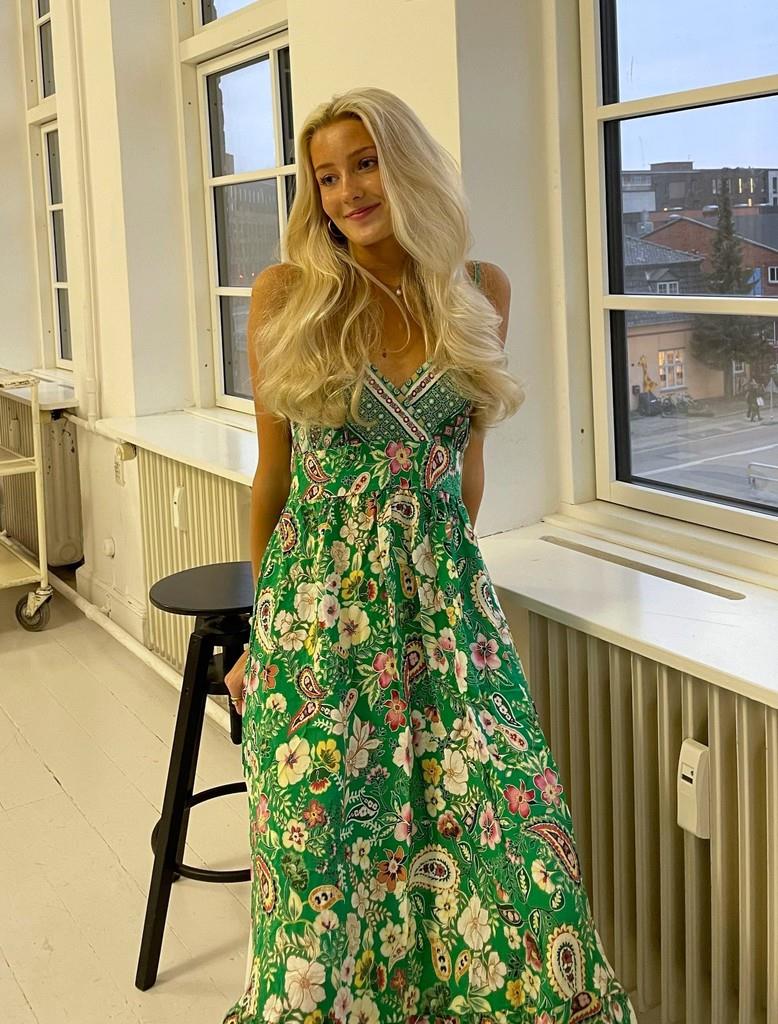 Anastasia kjole - grøn