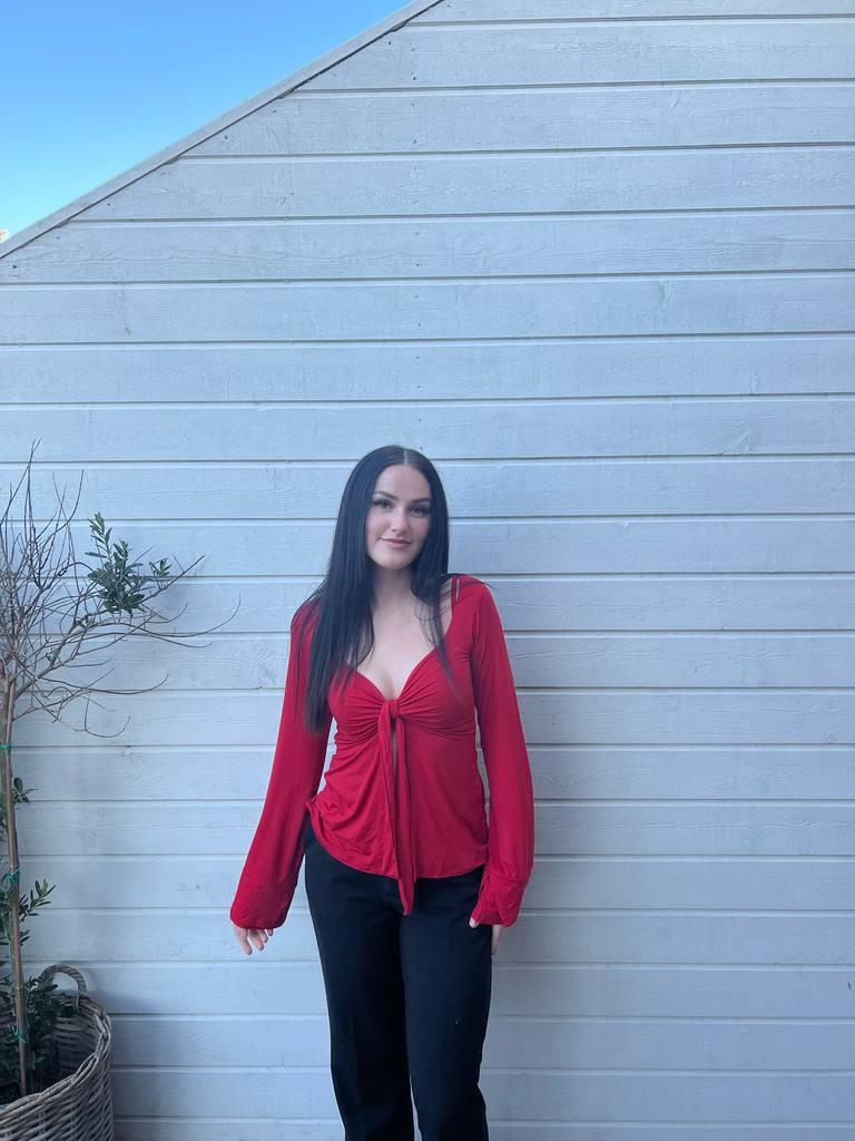 Maddy bluse - rød