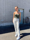 Janni cowboy bukser - off white