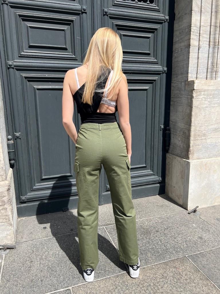 Rachel Cargo bukser - kaki