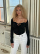 Mariana bluse - sort