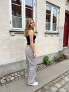 Svea lærredsbukser - navy/beige